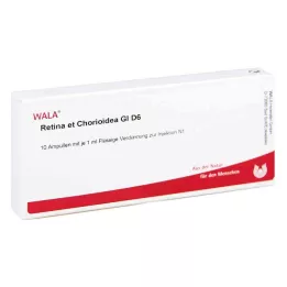 RETINA ET Chorioidea GL D 6 ampulí, 10X1 ml