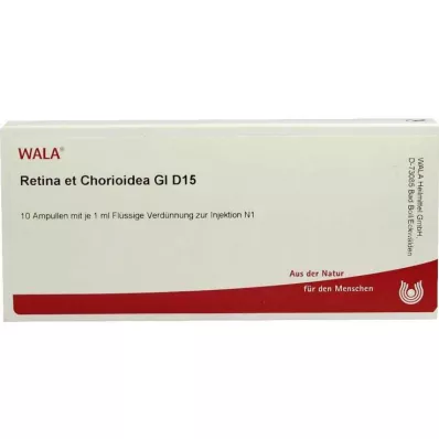 Retina et chorioidea GL D 15 ampulí, 10X1 ml