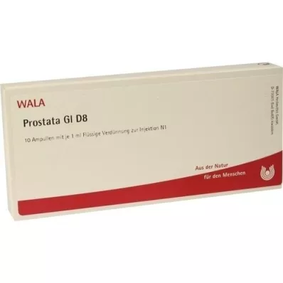 PROSTATA GL D 8 ampulí, 10X1 ml