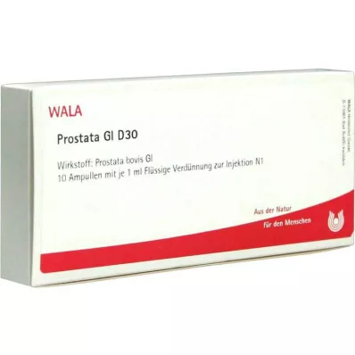 Prostata GL D 30 ampulí, 10X1 ml
