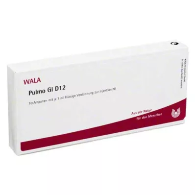 Pulmo GL D 12 ampulí, 10X1 ml