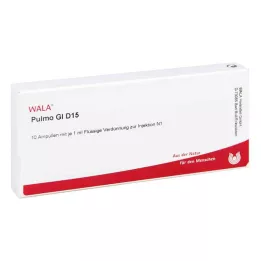 PULMO GL D 15 ampulí, 10X1 ml
