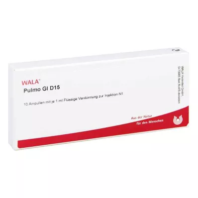 PULMO GL D 15 ampulí, 10X1 ml