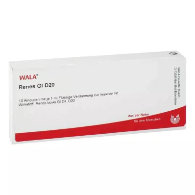 RENES GL D 20 ampulí, 10X1 ml