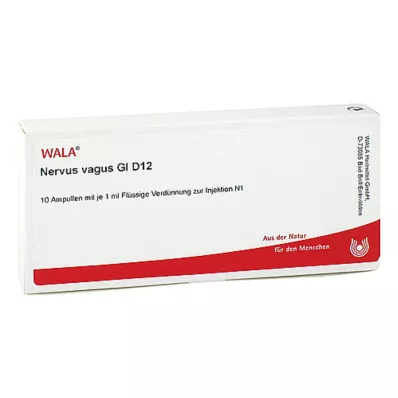 NERVUS VAGUS GL D 12 ampulí, 10X1 ml NERVUS VAGUS GL D 12 ampulí, 10X1 ml