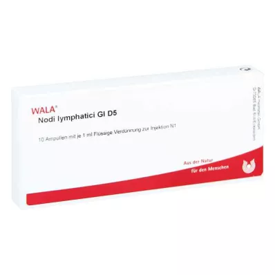 NODI lymfatika GL D 5 ampulí, 10X1 ml
