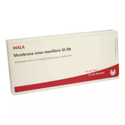 Ampulky Membrana sinus maxillaris Gl D8 (10x1 ml) Ampulky Membrana sinus maxillaris Gl D8 (10x1 ml)