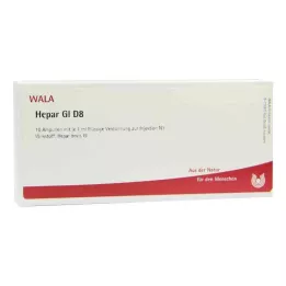 HEPAR GL D 8 ampulí, 10X1 ml