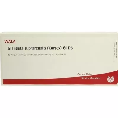 GLANDULA SUPRARENALIS kůra GL D 8 ampulí, 10X1 ml