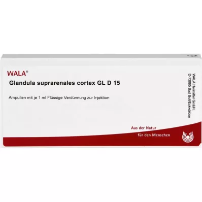 GLANDULA SUPRARENALES kůra GL D 15 ampulí, 10X1 ml