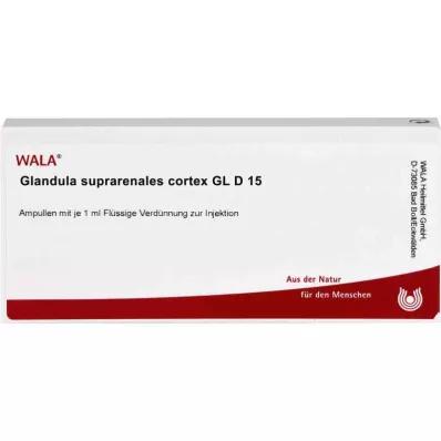 GLANDULA SUPRARENALES kůra GL D 15 ampulí, 10X1 ml