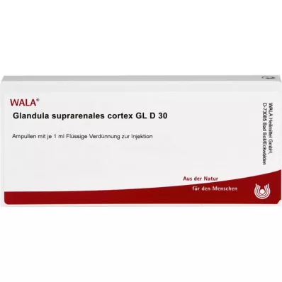 GLANDULA SUPRARENALES kůra GL D 30 ampulí, 10X1 ml