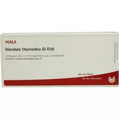 GLANDULA THYREOIDEA GL D 20 ampulí, 10X1 ml