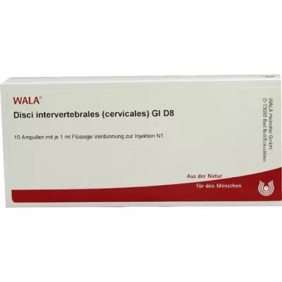 DISCI intervertebrales cervicales GL D 8 ampulí, 10X1 ml