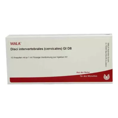 DISCI intervertebrales cervicales GL D 8 ampulí, 10X1 ml