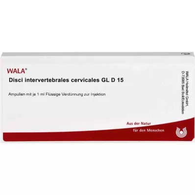 DISCI intervertebrales cervicales GL D 15 ampulí, 10X1 ml DISCI intervertebrales cervicales GL D 15 ampulí, 10X1 ml
