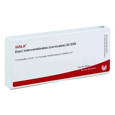 DISCI intervertebrales cervicales GL D 30 ampulí, 10X1 ml