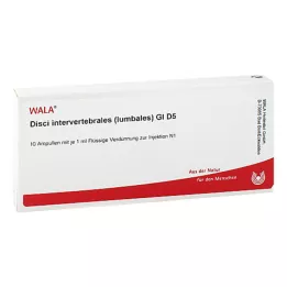 DISCI intervertebral lumbales GL D 5 ampulí, 10X1 ml