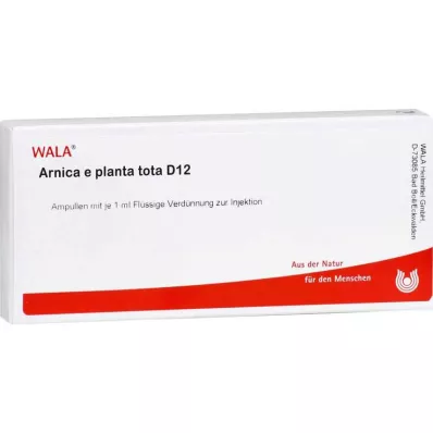 ARNICA E Planta tota D 12 ampulí, 10X1 ml