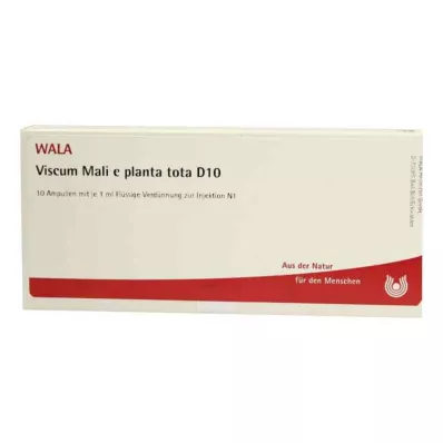 VISCUM MALI e planta tota D 10 ampulí, 10X1 ml VISCUM MALI e planta tota D 10 ampulí, 10X1 ml