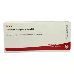 VISCUM PINI e planta tota D 8 ampulí, 10X1 ml