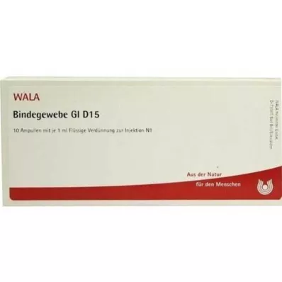BINDEGEWEBE GL D 15 ampulí, 10X1 ml