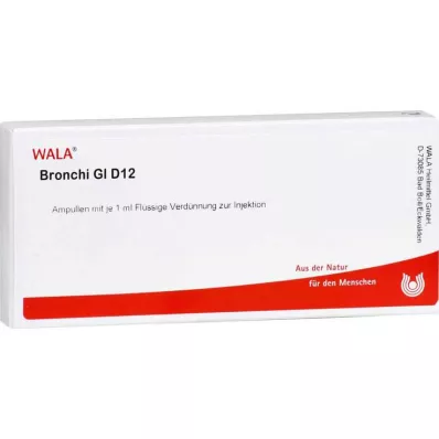 Bronchi GL D 12 ampulí, 10X1 ml