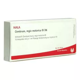 CEREBRUM REGIO motorica GL D 6 ampulí, 10X1 ml