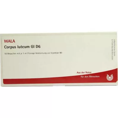 Corpus Luteum GL D 6 ampulí, 10X1 ml