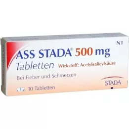 ASS STADA 500 mg tablety, 10 ks