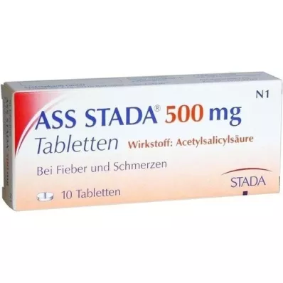 ASS STADA 500 mg tablety, 10 ks
