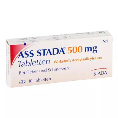 ASS STADA 500 mg tablety, 10 ks