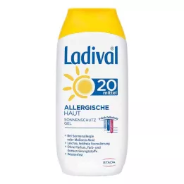 LADIVAL Alergický kožní gel LSF 20, 200 ml