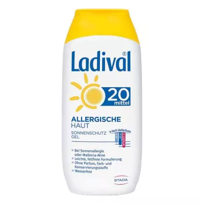 LADIVAL Alergický kožní gel LSF 20, 200 ml LADIVAL Alergický kožní gel LSF 20, 200 ml