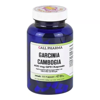 GARCINIA CAMBOGIA 400 mg GPH Kapsle, 120 ks GARCINIA CAMBOGIA 400 mg GPH Kapsle, 120 ks