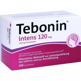 TEBONIN intenzivní 120 mg potahované tablety, 200 ks