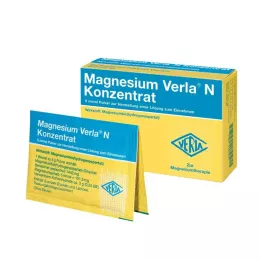MAGNESIUM VERLA N Koncentrát Plv.e.L.pro příjem, 20 ks