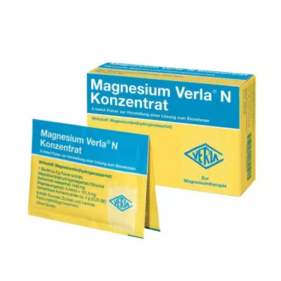 MAGNESIUM VERLA N Koncentrát Plv.e.L.pro příjem, 20 ks