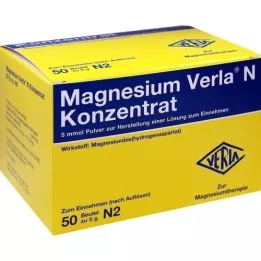 MAGNESIUM VERLA N Koncentrát Plv.e.L.pro příjem, 50 ks