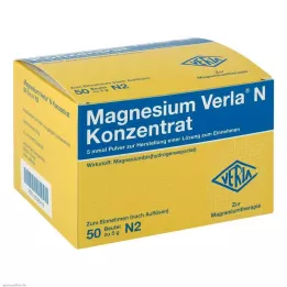 MAGNESIUM VERLA N Koncentrát Plv.e.L.pro příjem, 50 ks