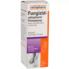 FUNGIZID-ratiopharm sprej s pumpičkou, 40 ml