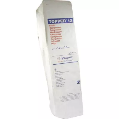 TOPPER 12 Compr.10x10 cm nesterilní, 200 ks