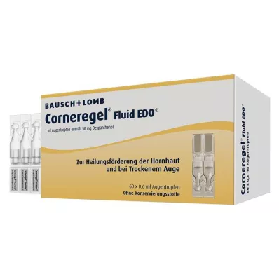 CORNEREGEL Tekutina EDO Oční kapky, 60X0,6 ml