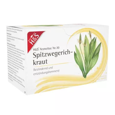 H&amp;S Filtrační sáček na bylinky žebratky, 20X1,5 g