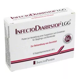 INFECTODIARRSTOP LGG Prášek pro suspenzi k podání, 6 ks