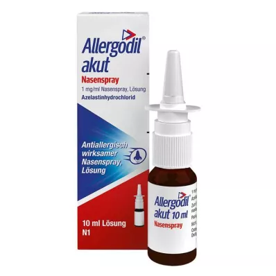 ALLERGODIL akutní nosní sprej, 10 ml