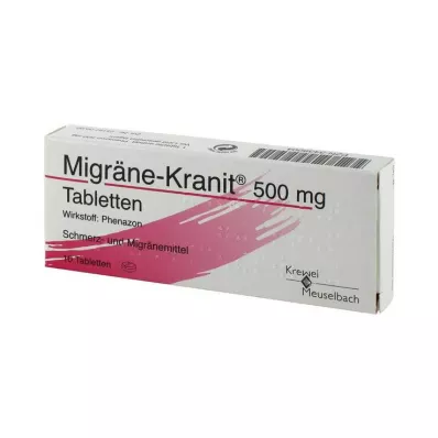 MIGRÄNE KRANIT 500 mg tablety, 10 ks