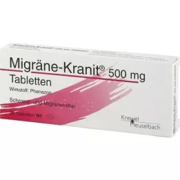 MIGRÄNE KRANIT 500 mg tablety, 20 ks