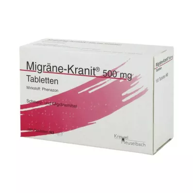 Migréna Kranit 500 mg tablety, 100 ks