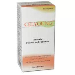 CELYOUNG Intenzivní krém na paty a chodidla, 100 ml